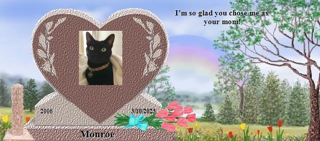 Monroe's Rainbow Bridge Pet Loss Memorial Residency Image