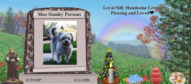 Moo Stanley Persons's Rainbow Bridge Pet Loss Memorial Residency Image