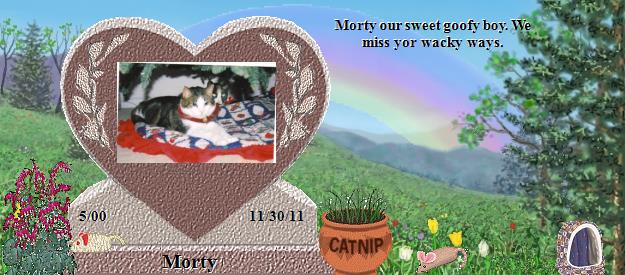 Morty's Rainbow Bridge Pet Loss Memorial Residency Image