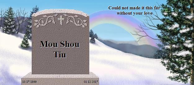 Mou Shou Tiu's Rainbow Bridge Pet Loss Memorial Residency Image