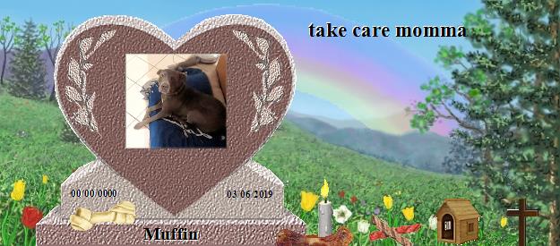 Muffin's Rainbow Bridge Pet Loss Memorial Residency Image