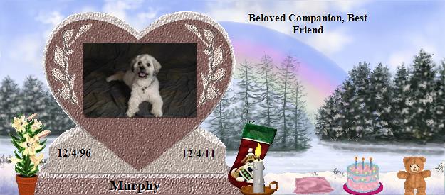 Murphy's Rainbow Bridge Pet Loss Memorial Residency Image
