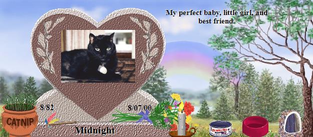 Midnight's Rainbow Bridge Pet Loss Memorial Residency Image