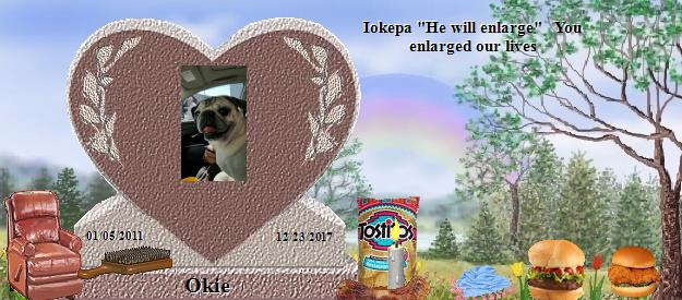 Okie's Rainbow Bridge Pet Loss Memorial Residency Image