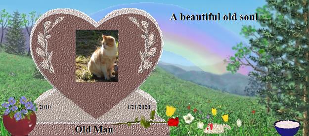 Old Man's Rainbow Bridge Pet Loss Memorial Residency Image