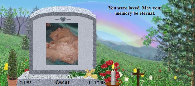 Oscar's Rainbow Bridge Pet Loss Memorial Residency Image