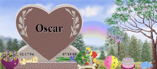 Oscar's Rainbow Bridge Pet Loss Memorial Residency Image