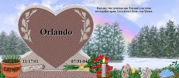 Orlando's Rainbow Bridge Pet Loss Memorial Residency Image