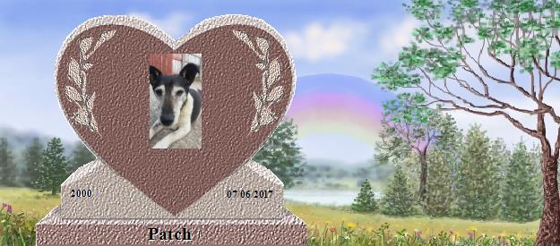 Patch's Rainbow Bridge Pet Loss Memorial Residency Image
