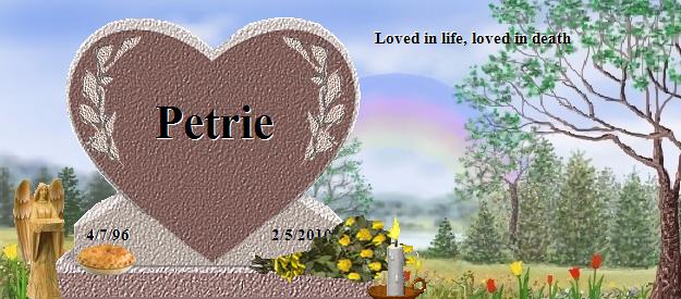 Petrie's Rainbow Bridge Pet Loss Memorial Residency Image