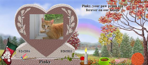 Pinky's Rainbow Bridge Pet Loss Memorial Residency Image