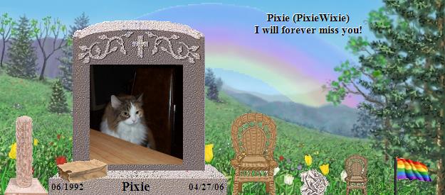 Pixie's Rainbow Bridge Pet Loss Memorial Residency Image