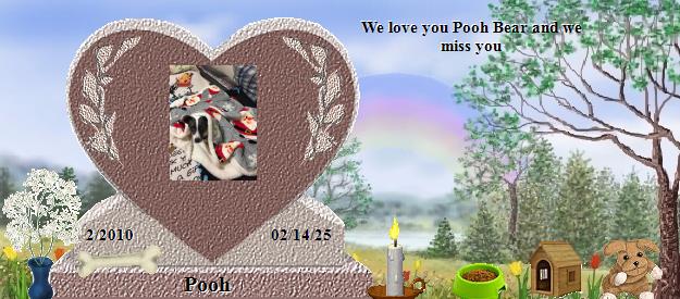 Pooh's Rainbow Bridge Pet Loss Memorial Residency Image