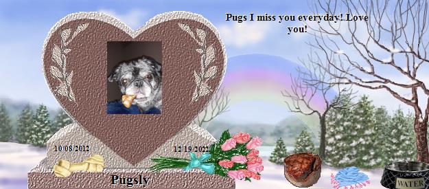 Pugsly's Rainbow Bridge Pet Loss Memorial Residency Image