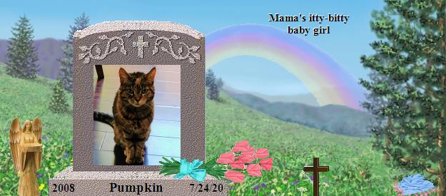 Pumpkin's Rainbow Bridge Pet Loss Memorial Residency Image