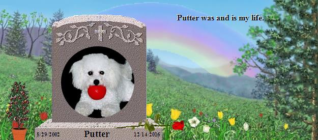 Putter's Rainbow Bridge Pet Loss Memorial Residency Image