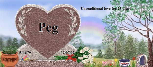 Peg's Rainbow Bridge Pet Loss Memorial Residency Image