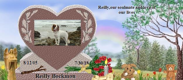 Reilly Bockmon's Rainbow Bridge Pet Loss Memorial Residency Image
