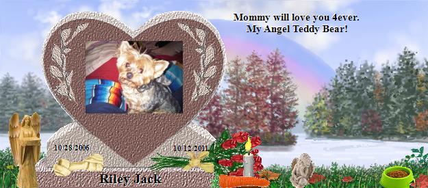 Riley Jack's Rainbow Bridge Pet Loss Memorial Residency Image