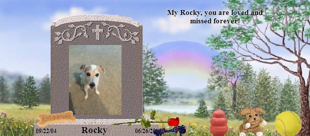 Rocky's Rainbow Bridge Pet Loss Memorial Residency Image