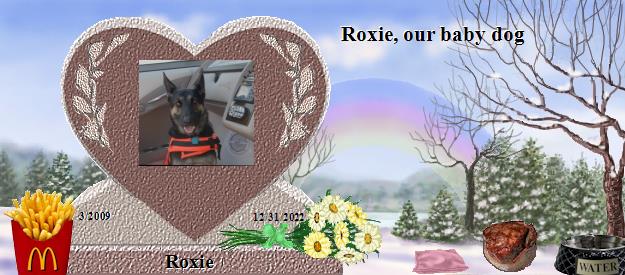 Roxie's Rainbow Bridge Pet Loss Memorial Residency Image