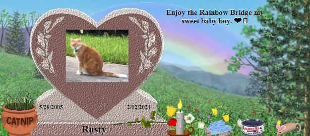 Rusty's Rainbow Bridge Pet Loss Memorial Residency Image