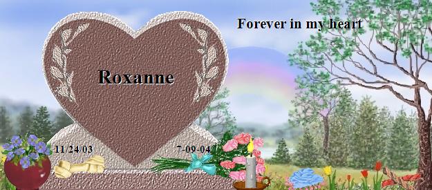 Roxanne's Rainbow Bridge Pet Loss Memorial Residency Image