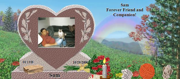 Sam's Rainbow Bridge Pet Loss Memorial Residency Image
