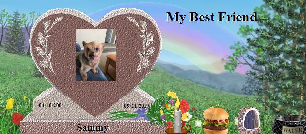 Sammy's Rainbow Bridge Pet Loss Memorial Residency Image