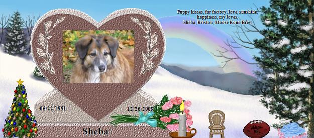 Sheba's Rainbow Bridge Pet Loss Memorial Residency Image