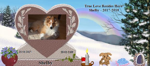 Shelby's Rainbow Bridge Pet Loss Memorial Residency Image