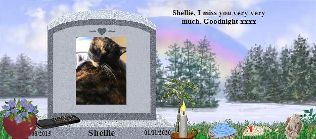 Shellie's Rainbow Bridge Pet Loss Memorial Residency Image