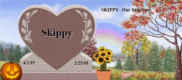 Skippy's Rainbow Bridge Pet Loss Memorial Residency Image