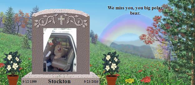 Stockton's Rainbow Bridge Pet Loss Memorial Residency Image