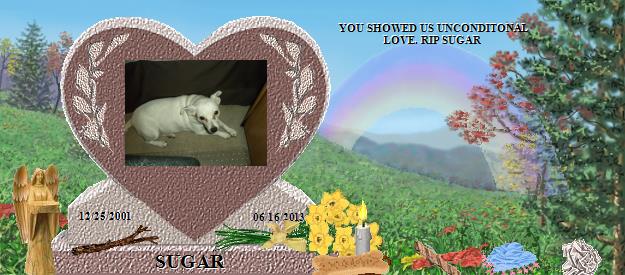 SUGAR's Rainbow Bridge Pet Loss Memorial Residency Image