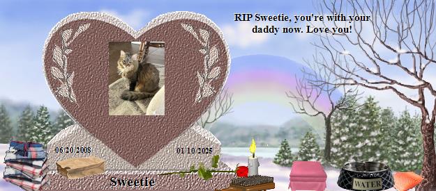 Sweetie's Rainbow Bridge Pet Loss Memorial Residency Image