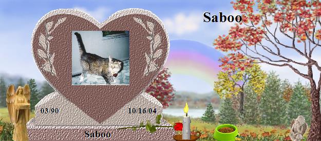 Saboo's Rainbow Bridge Pet Loss Memorial Residency Image