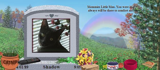 Shadow's Rainbow Bridge Pet Loss Memorial Residency Image
