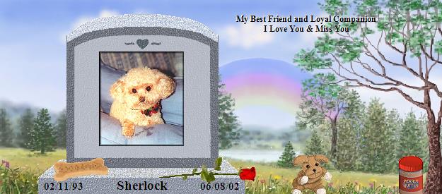 Sherlock's Rainbow Bridge Pet Loss Memorial Residency Image