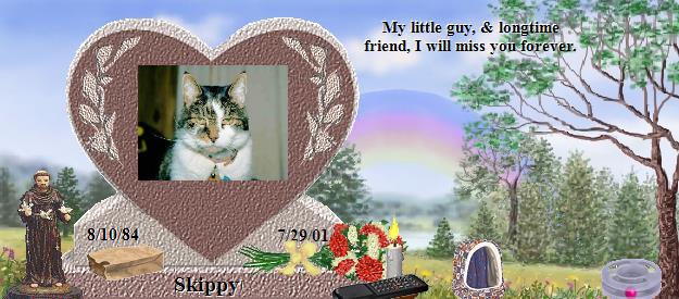 Skippy's Rainbow Bridge Pet Loss Memorial Residency Image