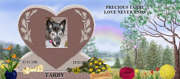 TARBY's Rainbow Bridge Pet Loss Memorial Residency Image