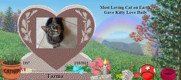 Tazma's Rainbow Bridge Pet Loss Memorial Residency Image