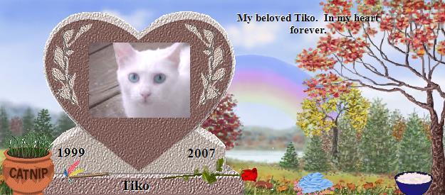 Tiko's Rainbow Bridge Pet Loss Memorial Residency Image