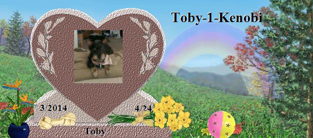Toby's Rainbow Bridge Pet Loss Memorial Residency Image