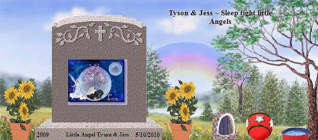 Little Angel Tyson & Jess's Rainbow Bridge Pet Loss Memorial Residency Image