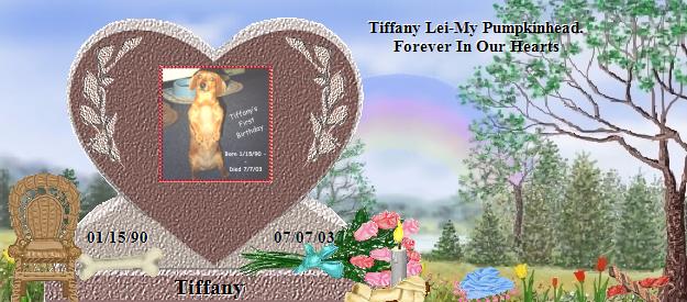 Tiffany's Rainbow Bridge Pet Loss Memorial Residency Image