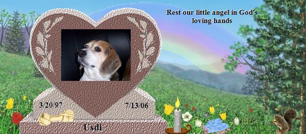 Usdi's Rainbow Bridge Pet Loss Memorial Residency Image