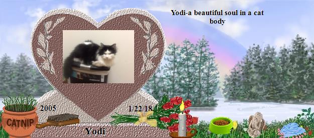 Yodi's Rainbow Bridge Pet Loss Memorial Residency Image