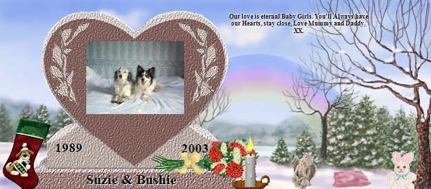 Suzie & Bushie's Rainbow Bridge Pet Loss Memorial Residency Image